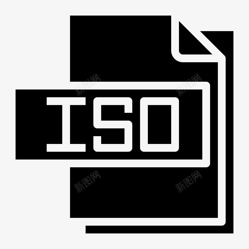 Iso文件文件格式实体svg_新图网 https://ixintu.com 文件 Iso 格式 实体