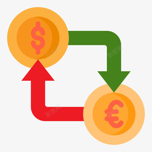 货币兑换金融168持平svg_新图网 https://ixintu.com 货币 兑换 金融 持平