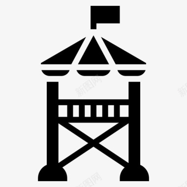 体育场急救中心救护中心图标