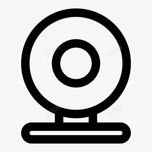 系统_摄像头svg_新图网 https://ixintu.com 系统_摄像头