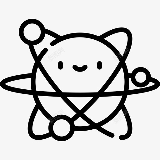 Atom教育323直系svg_新图网 https://ixintu.com Atom 教育 直系