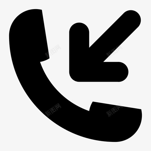 来电拨号电话svg_新图网 https://ixintu.com 来电 电话 拨号 活动 图标 设置 图示