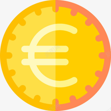 欧元货币110持平图标