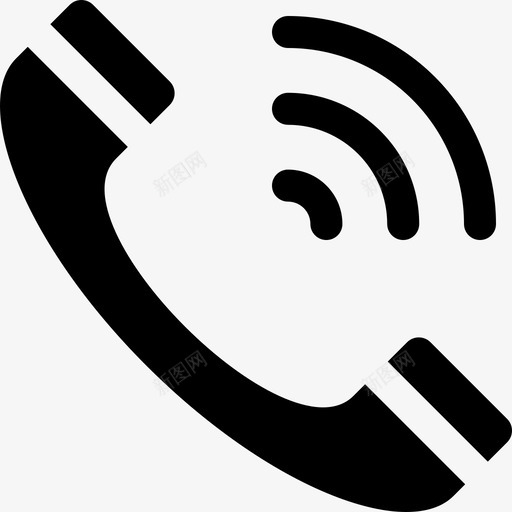 电话网络和通信6填充svg_新图网 https://ixintu.com 电话 网络 通信 填充