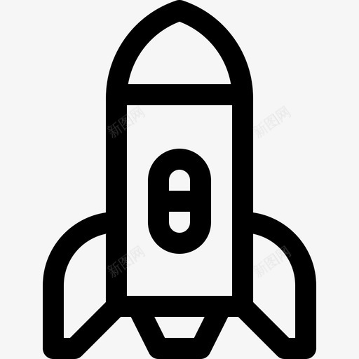 火箭技术113直线型svg_新图网 https://ixintu.com 火箭 技术 直线 线型