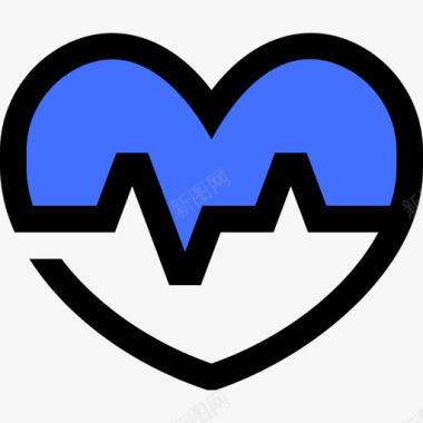 心脏健身房82蓝色图标
