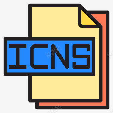 Icns文件文件格式4线性颜色图标