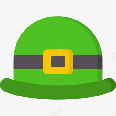 帽子爱尔兰24扁平图标