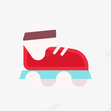 溜冰鞋滑板22平底图标