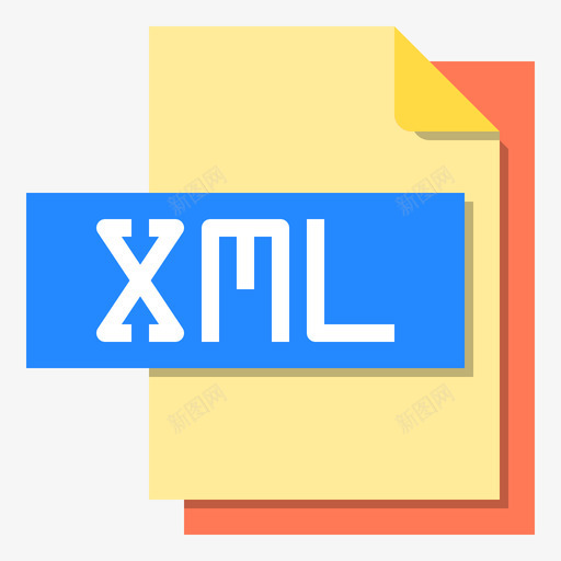 Xml文件文件格式2平面svg_新图网 https://ixintu.com 文件 Xml 格式 平面