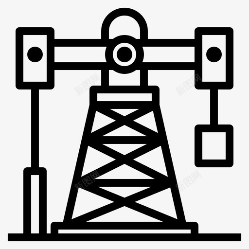 石油钻机建筑工业svg_新图网 https://ixintu.com 石油 钻机 建筑 工业 机械 能源 电力