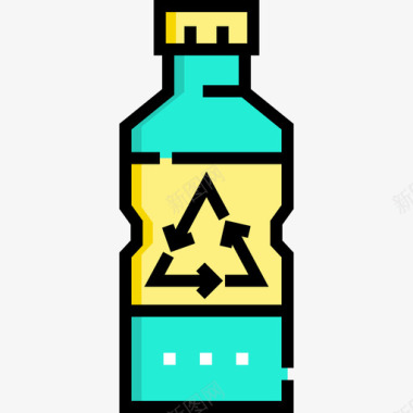 瓶生态230线性颜色图标