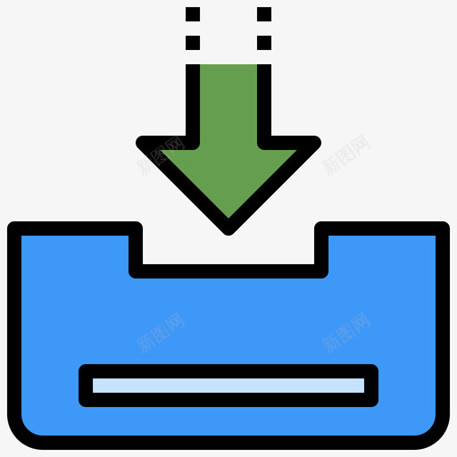 收件箱对话资源26线性颜色svg_新图网 https://ixintu.com 收件箱 对话 资源 线性 颜色