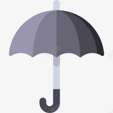 雨伞葬礼35号平头图标