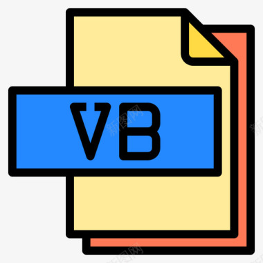 Vb文件文件格式4线颜色图标