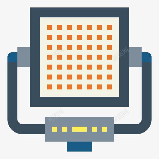 Led灯灯2扁平svg_新图网 https://ixintu.com Led 灯灯 扁平