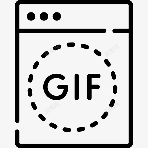 Gif社交网络10线性svg_新图网 https://ixintu.com Gif 社交 网络 线性