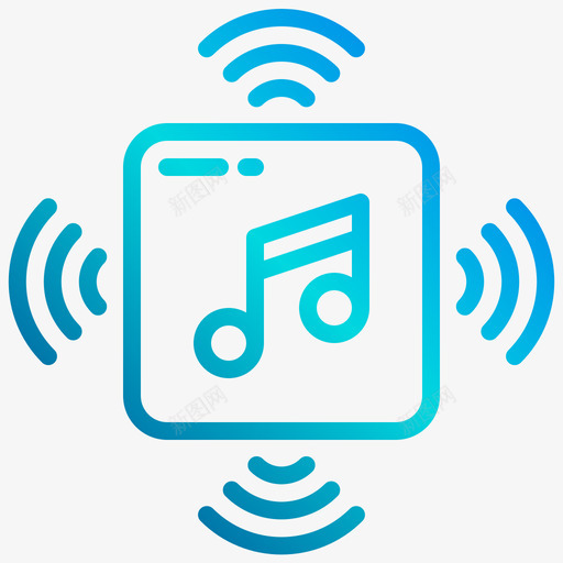 应用程序音乐应用程序线性梯度svg_新图网 https://ixintu.com 应用程序 音乐 线性 梯度