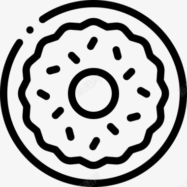 甜甜圈父亲节10直系图标