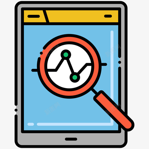 数据分析用户体验和用户界面图标线性颜色svg_新图网 https://ixintu.com 数据分析 用户 体验 用户界面 图标 线性 颜色
