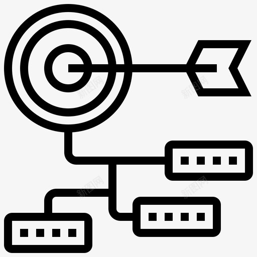 目标人才管理7线性svg_新图网 https://ixintu.com 目标 人才 管理 线性