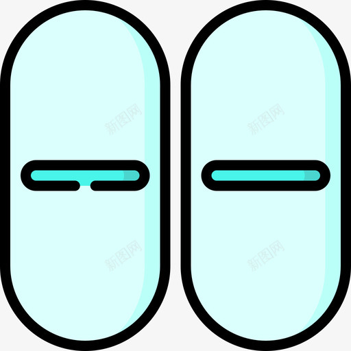 胶囊药物2线性颜色svg_新图网 https://ixintu.com 胶囊 药物 线性 颜色