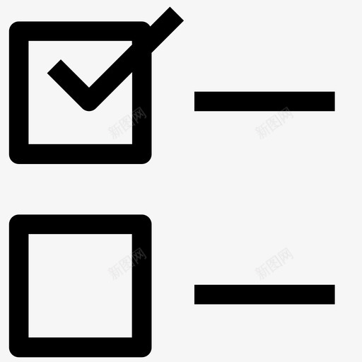 待办事项列表检查完成svg_新图网 https://ixintu.com 待办 事项 列表 管理 检查 完成 业务