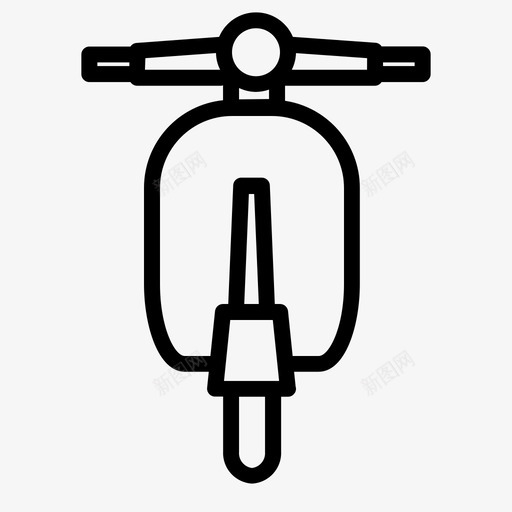 vespa自行车滑板车svg_新图网 https://ixintu.com 车辆 vespa 自行车 滑板车 运输 生产线