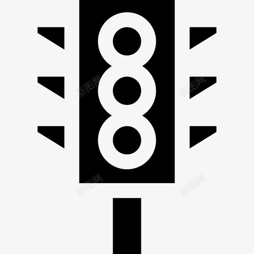 红绿灯公共交通19已满svg_新图网 https://ixintu.com 红绿灯 公共 交通 已满