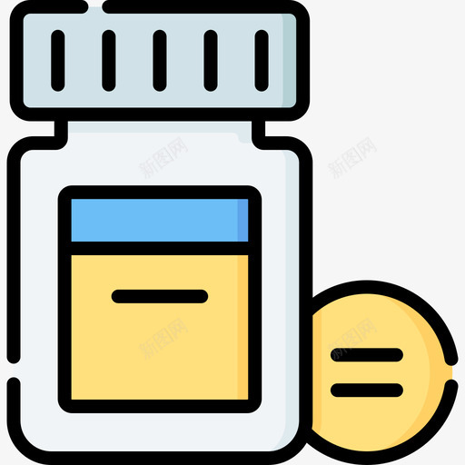 药物戒烟29线性颜色svg_新图网 https://ixintu.com 药物 戒烟 线性 颜色