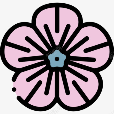 花花37线形颜色图标