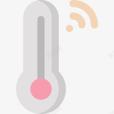 温度物联网163平坦图标