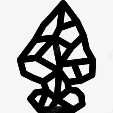 箭头博物馆98直线图标