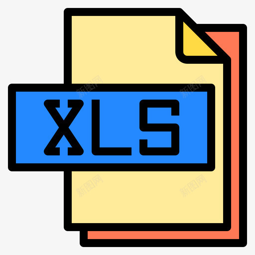 Xls文件格式文件格式4线性颜色svg_新图网 https://ixintu.com 文件 格式 Xls 线性 颜色