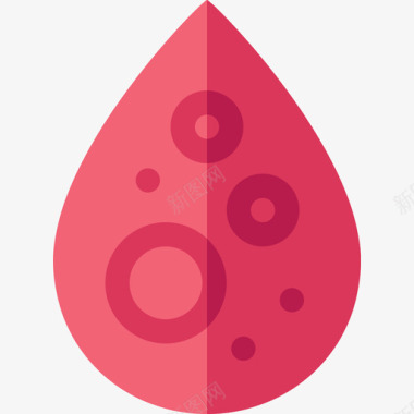 细胞献血65扁平图标