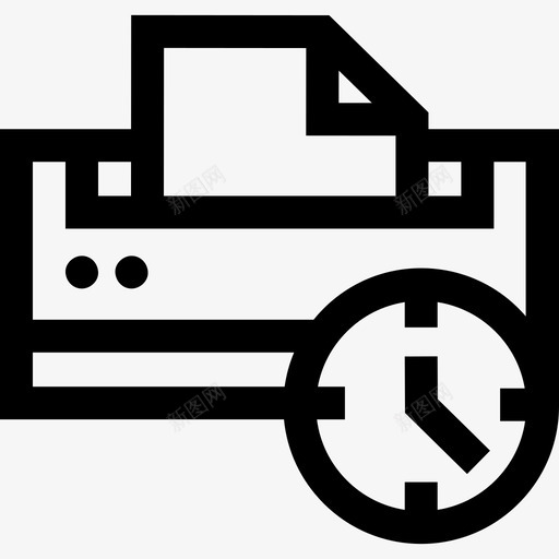 线性打印机60svg_新图网 https://ixintu.com 线性 打印机