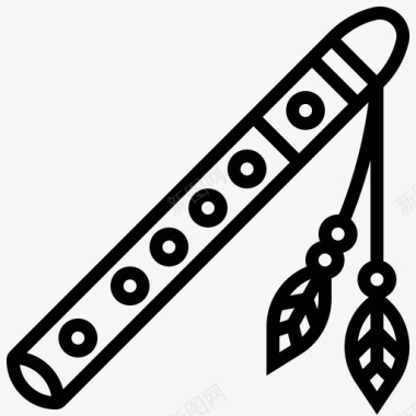 长笛美洲原住民3直笛图标