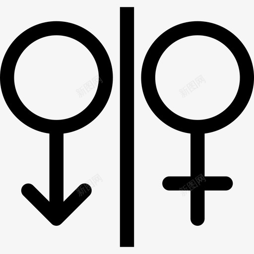 gendercouplemansvg_新图网 https://ixintu.com gender couple man together woman 粗体 用户界面 图标