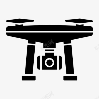 无人机摄像头dji幻影图标