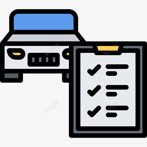 检查表机械工2颜色svg_新图网 https://ixintu.com 检查表 机械 械工 颜色