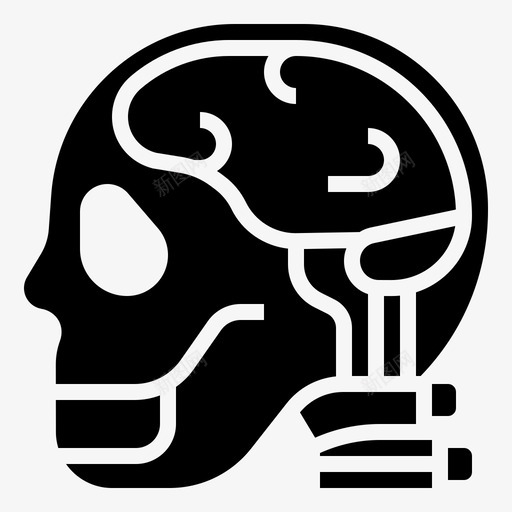 人脑医学技术13字形svg_新图网 https://ixintu.com 人脑 医学 技术 字形