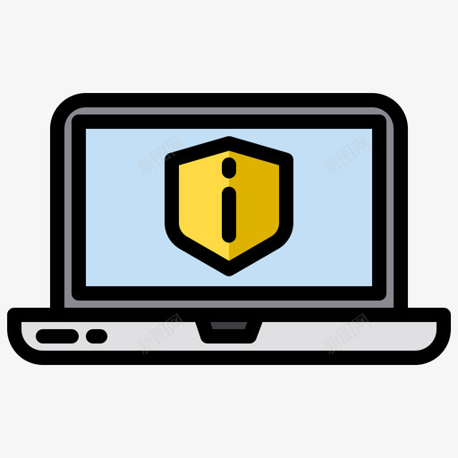 防病毒保护数据2线性颜色svg_新图网 https://ixintu.com 防病毒 保护 数据 线性 颜色