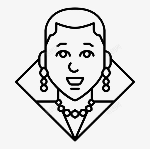 女人化身女孩svg_新图网 https://ixintu.com 化身 女人 女孩 珠宝 项链 个人资料