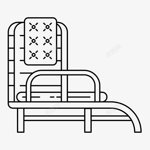 折叠躺椅家具花园svg_新图网 https://ixintu.com 花园 折叠 躺椅 家具 户外 苏佩莱 克斯