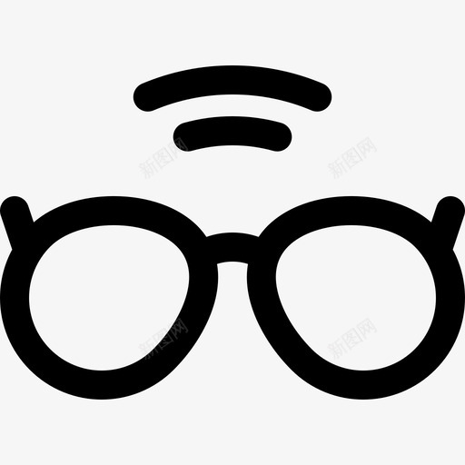 智能眼镜物联网162线性svg_新图网 https://ixintu.com 智能 眼镜 联网 线性