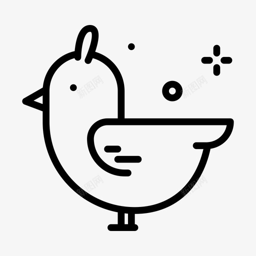 鸡肉复活节79直系svg_新图网 https://ixintu.com 鸡肉 复活节 直系