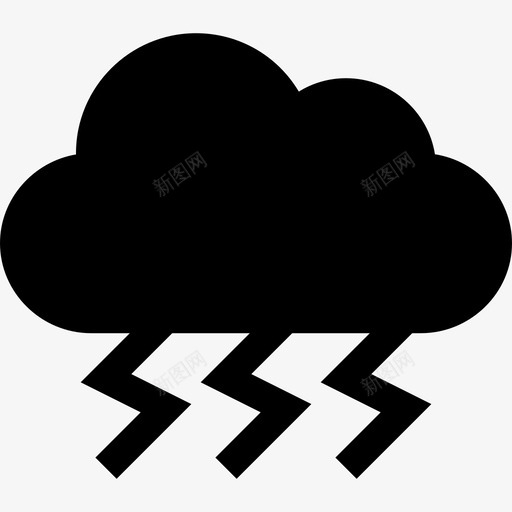 雷声天气346充满svg_新图网 https://ixintu.com 雷声 天气 充满