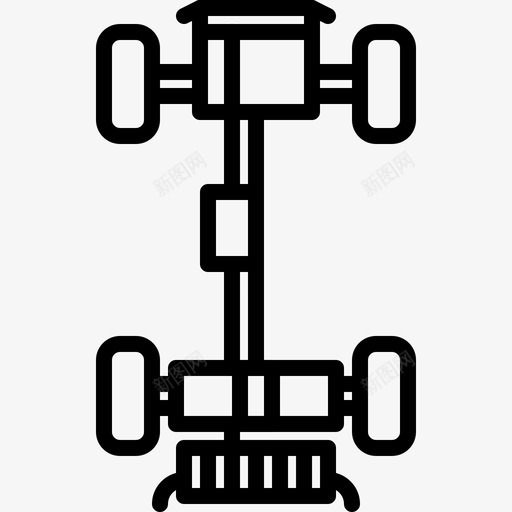 变速器机械4线性svg_新图网 https://ixintu.com 变速器 机械 线性