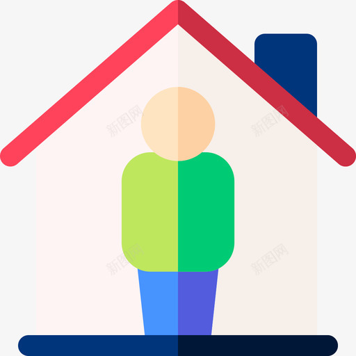 Stayhome冠状病毒预防7扁平svg_新图网 https://ixintu.com Stayhome 冠状 病毒 预防 扁平