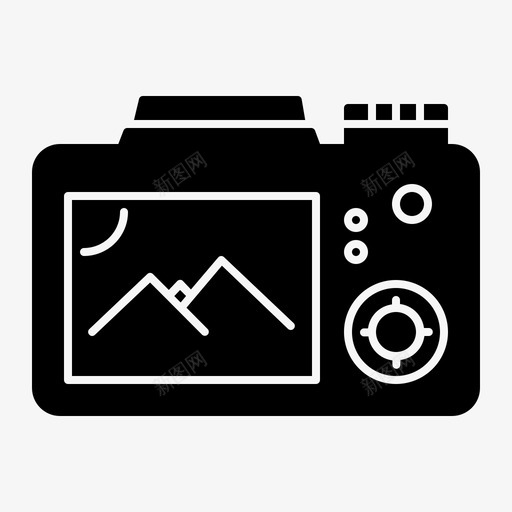 单反相机照片摄影svg_新图网 https://ixintu.com 单反 相机 摄影 照片 图片
